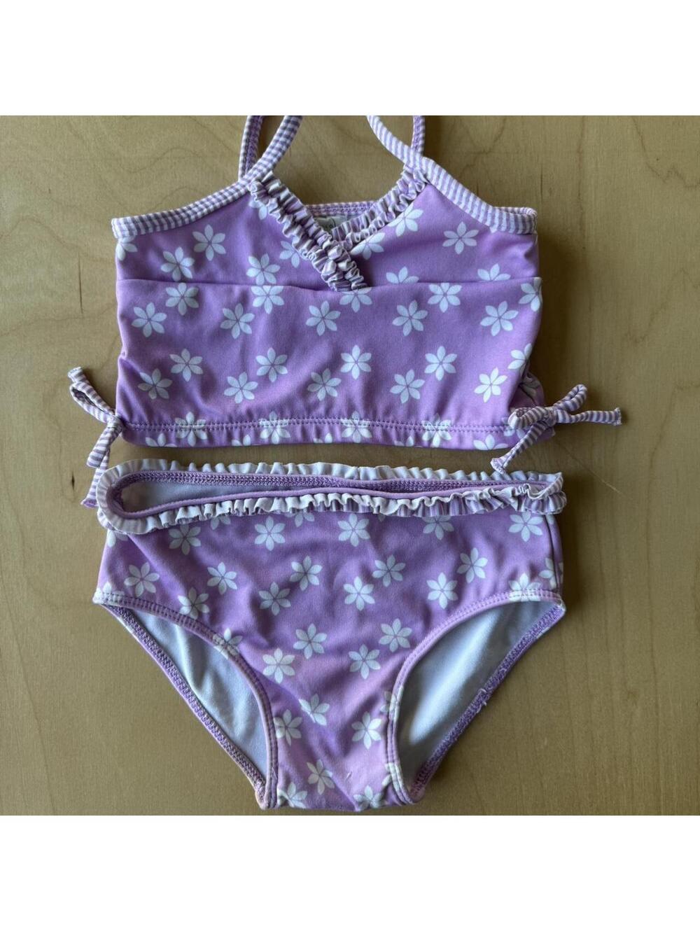 Circo Girls Purple and White Bikinis-and-tankini-set